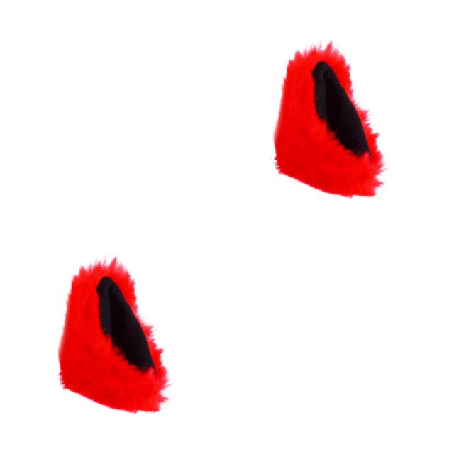 relayinert Conveniently Attachable Ear Sticker for Bicycle and Scooter Red 85 x 10cm 2Set
