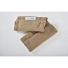 Jeep Car Seat Strap Covers 2 Pack, Plush Brown
