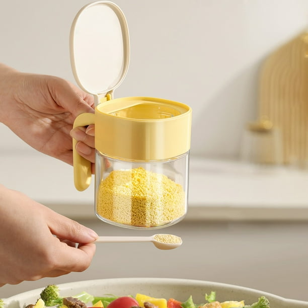 360ml Glass Spice Jars Kitchen Organizer Spice Jars Spice Bottle Spice Jars Compact Size Easy To Use Keep Food Dry Suitable For Kitchen Dining Room