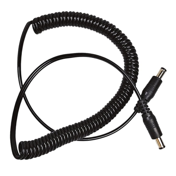 YIEMEEN Nail Drill Cord Flexible Nail Drill Spring Coil DC5.5x2.5mm Power Cable for Various Nail Drill Machines for Portable Use