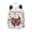 A, variant on Mini Backpack for Women, Butterfly Letter Print Small Backpack with Adjustable Strap, Colorful Star Puffy Sling Bag, 26 Letters Available for Travel Daily Streetwear
