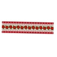 thumbnail image 4 of Camino de mesa navideño Macarena Decoración navideña para interiores 13x71 pulgadas Decoración de mesa mantel para comedor cafetería escritorio invierno Estilo E, 4 of 8