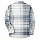 thumbnail image 4 of Seeotter Mens Stretchy Knit Plaid Shirt Long Sleeve Button Down Shirts Casual Western Cowboy Tops, 4 of 5