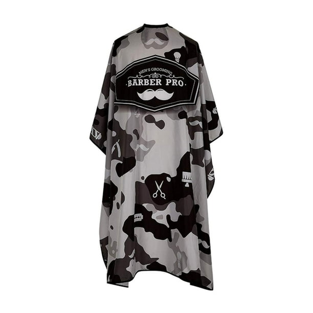 Capa de peluquero profesional Sunnimix impermeable unisex Camuflaje negro