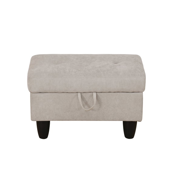 Upholstered Storage Ottoman