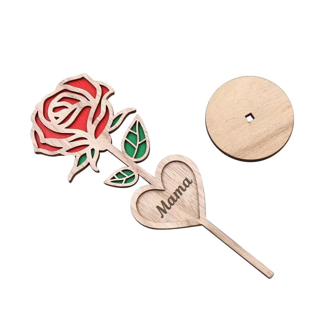 Manualidades para El Día de La Madre Manualidades con Rosas para El Día de La Madre Decoración de Regalo para Mamá Flor Creativa