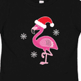 thumbnail image 4 of Inktastic Christmas Holiday Cute Flamingo Girls Toddler T-Shirt, 4 of 5