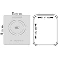 thumbnail image 3 of 12 Inch Built-In Single Burner Induction Glass-Ceramic Cooktop, 1750W, UL858 Certified, 3 of 8