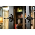 thumbnail image 2 of Weslock 7140H-Lh Carlow Left Handed Single Cylinder Keyed Entry Door Lever Set - Black, 2 of 2
