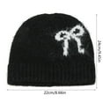 thumbnail image 2 of Warop Unisex Knitted Fleece-Lined Beanie, Loose Sporty Street Style, for Hip-Hop Casual Daily Wear and Outdoor Activities, 2 of 2