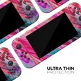 thumbnail image 5 of Design Skinz - Compatible with Nintendo Dock Only - Skin Decal Protective Scratch-Resistant Removable Vinyl Wrap Cover - Liquid Abstract Paint V67, 5 of 5