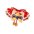 thumbnail image 4 of Bufanda de punto para collar de gato, accesorio para el cuello para vacaciones, collar decorativo para mascotas y perros para gatitos S, 4 of 9