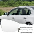 thumbnail image 6 of Wzmzjy Car Side Mirror Glass Left Side 5C6857521 Automobile Repairing Accessory Easy to, 6 of 9