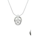 thumbnail image 2 of Delight Jewelry Silvertone Domed She Believed She Could So She Did Joy Ring Charm Necklace, 18", 2 of 4