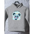 thumbnail image 3 of Panda Baby With A Crown Hoodie Toddler -Image by Shutterstock,  2 Toddler, 3 of 4