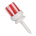 thumbnail image 4 of Golf Tees Golf Tees Plastic Plastic Nylon Golf Tees Plastic Long Ball Base Low Friction Brush Support Tee For Long Distant Hit Training83Mmwhite And Blue, 4 of 7