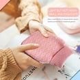 thumbnail image 4 of Knitted cover Silicone Hot Water Bag for Pain Relief, Cramps, Back, Neck, Feet, Menstrual Cramps, 4 of 5