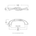 thumbnail image 4 of Liberty Hardware Southampton Dual Mount Unity Cabinet Pull, 4 of 7