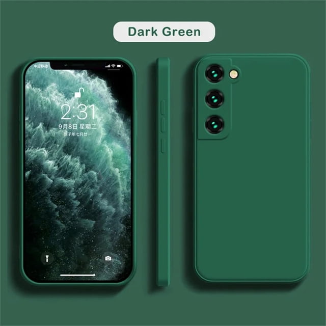 Funda de silicona líquida suave para Samsung Galaxy A42 A32 A52S A71 A72 A82 S20 21 FE S21 S22Ultra22 S22 PLUS Note10 20 20U