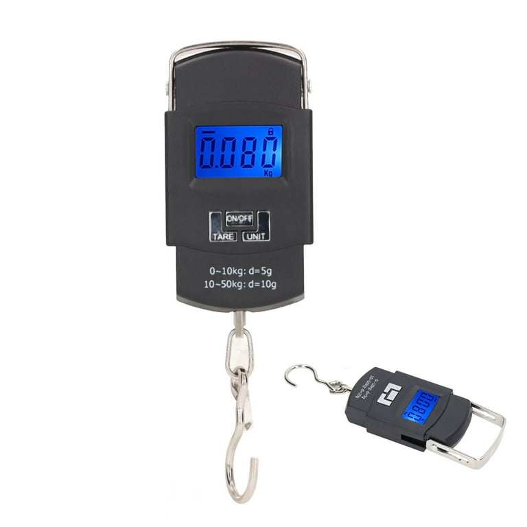 Luggage Scale, Digital Hand Scale 4 Weight Units For Shopping 