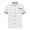 White, variant on ZQUUVOU Men's Lapel Button Short Sleeve Shirt Solid Color Loose Casual Shirt Olive Green