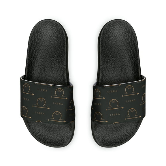Libra Zodiac Symbol Women's PU Slide Sandals