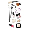 thumbnail image 3 of Villa, Mlli 9x14 Black Modern Framed Museum Art Print Titled - Makeup Tools, 3 of 5