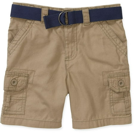 Healthtex - Baby Toddler Boy Belted Cargo Shorts - Walmart.com