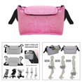 thumbnail image 6 of Kids And Baby Hanging Organizer Bag Bottle Holder Accessories , Pink, 6 of 7