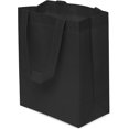 thumbnail image 6 of Zenpac Fabric Gift Bags, Small Black Shopping Bags, Reusable Tote Bags with Handles 8x4x10 12 Pack, 6 of 9