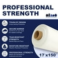 thumbnail image 5 of Plasticplace Boat Shrink Wrap – 17’ x 150’ White 7 Mil Marine Shrink Film – UV-Resistant Plastic Wrap for Boats, RVs, Equipment – Heat Gun Shrink Wrap for Storage & Moving Boxes, 1 Roll with Core, 5 of 7