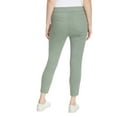 thumbnail image 2 of Gloria Vanderbilt Ladies' Slim Fit Mid Rise Pull On Pants, Green 4, 2 of 5