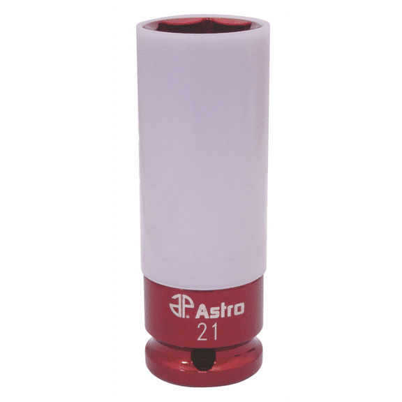 Astro Pneumatic 21mm 1/2 Drive Impact Socket 6 Point