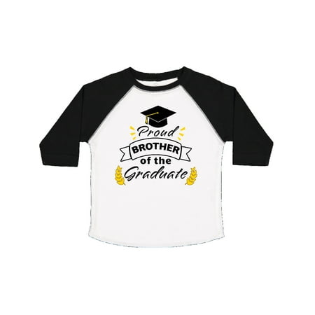 

Inktastic Proud Brother Of The Graduate-Family Graduation Gift Toddler Boy or Toddler Girl T-Shirt