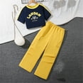 thumbnail image 2 of Odeerbi 8-13 Años Conjunto de Verano Para Niñas Tops Cortos de Algodón Pantalones Cargo Conjunto de Dos Piezas, 2 of 9