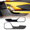 thumbnail image 2 of For C7 2014-2019 Soft Carbon Fiber Car Door Anti Kick Mat Sticker Trim Door Panel Protection Access, 2 of 5