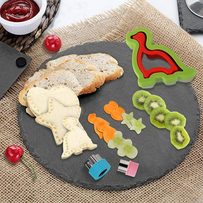 5WPH12P Yumkt Sandwich Cutter Sealer Cookie Bread Pancake Maker Uncrustable  Mold Press for Kids Luchable Box Bentgo Accessories