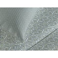 thumbnail image 4 of Ambesonne Abstract Quilted Bedspread Set 3 Pcs, Celtic European Motifs, King Size, Pale Yellow Slate Blue, 4 of 5
