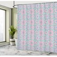 thumbnail image 4 of Ambesonne Ethnic Shower Curtain, Far Eastern Mandala Print, 69"Wx84"L, Multicolor, 4 of 4