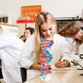 thumbnail image 2 of MasteelfCA Double Helix Model DNA Model Science Educational Instrument Assembly Toy, 2 of 7