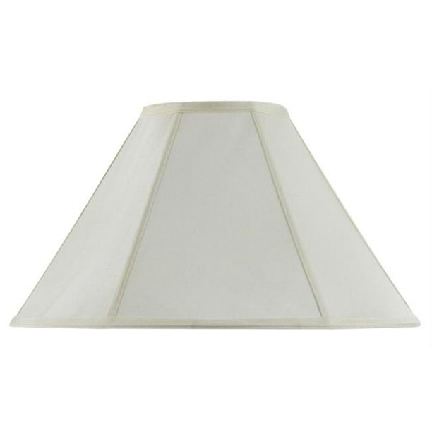 Cal Lighting SH-8101-15-EG 15 in. Vertical Piped Base Coolie Shade&44; Coquille d'Œuf