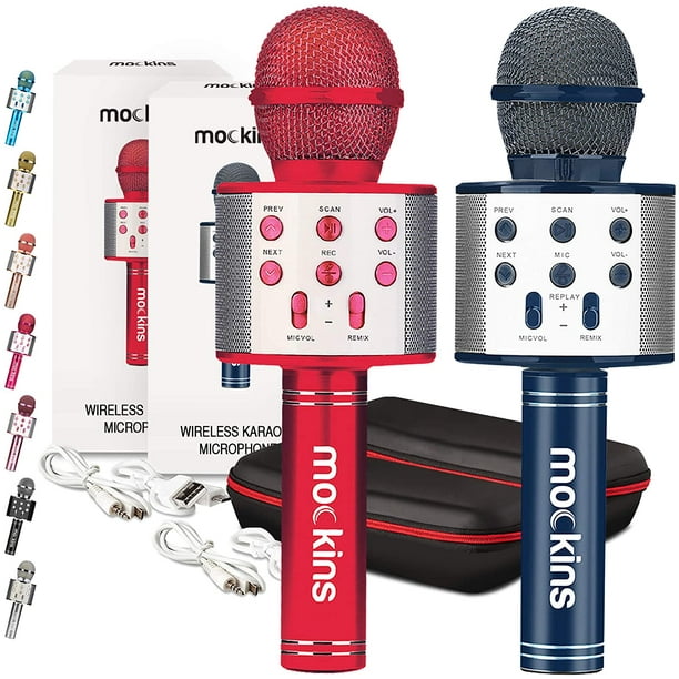 Microphone De Karaoké Sans Fil Bluetooth Pour IPhone, Android