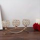 thumbnail image 5 of Portavelas de Puente con de Cabezas, Modelo de Cristal Europeo, Decoración de Mesa Artesanal para Casa, Candelabro Dorado, 5 of 5