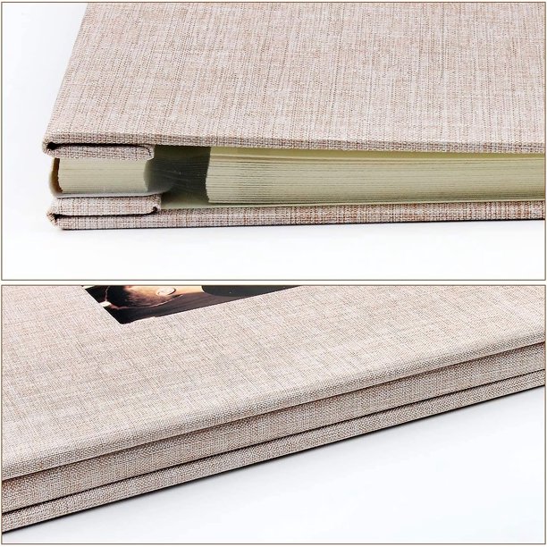 Nuevos productos en 2023, Álbum de fotos para diseñar usted mismo con ventana, álbum de 28 cm x 27 cm, 20 hojas de álbum de recortes autoadhesivo
