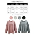 thumbnail image 5 of Amazhiyu Womens Oversized Hoodies Sweatshirts Long Sleeve Pullover Sweatshirt Casual Fall Tops, 5 of 5