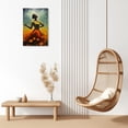 thumbnail image 3 of ZHONGYUTONG Abstract Girl Canvas Wall Art Woman in Flower Field Paintings Prints Elegant Artwork for Girl's Room Bedroom Framed (16.00" x 24.00"), 3 of 6