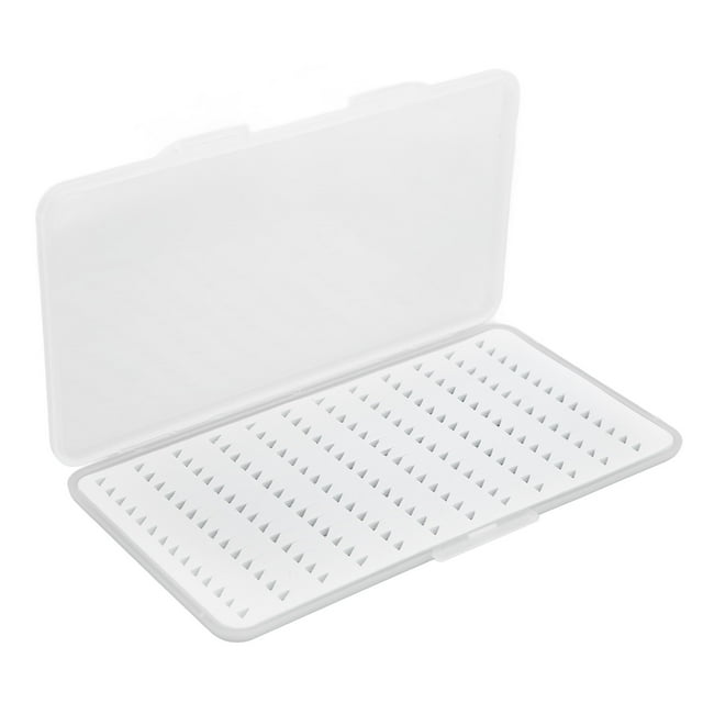 Fly Fishing Box, Fly Fishing Lures Box Fly Hook Box Sponge Fly Fishing Hook Box Transparent Lid Fly Fishing Lures Box Fly Lures Box For Fishing Gears