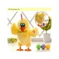 thumbnail image 3 of Topumt Funny Electric Musical Dancing Chicken Laying Egg Plush Toy, 3 of 6
