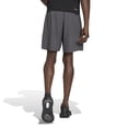 thumbnail image 4 of Pantalones cortos de entrenamiento adidas Essentials Woven para hombre, gris y negro, 4 of 9