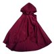 thumbnail image 1 of Capa medieval con capucha, capa retro renacentista, capa corta roja con capucha para fiesta de Halloween, disfraz, cosplay, accesorio para juego de rol, 1 of 7